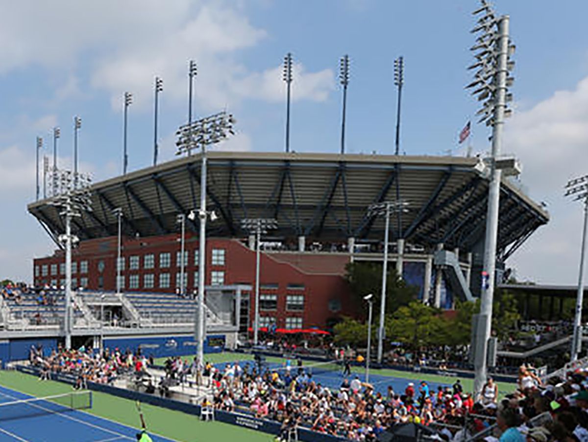 Outdoor courts and the Arthur Ashe Stadium US Open in 2014 ITF Grand